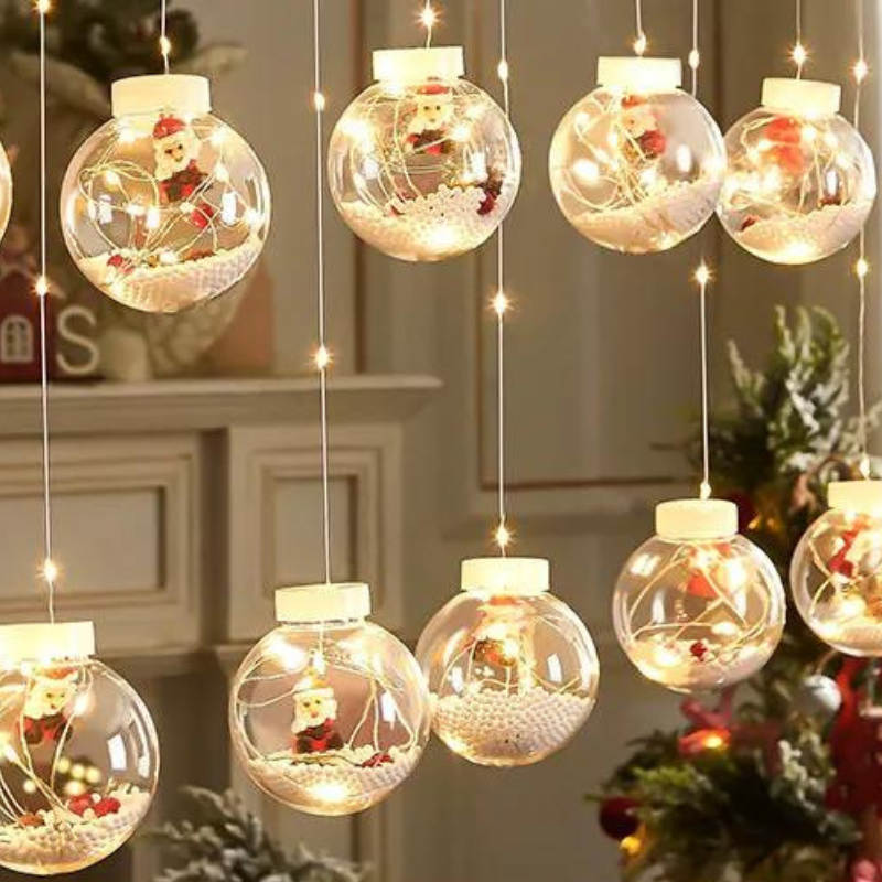 Varal de Luzes Decorativas Natalinas - Neohousi