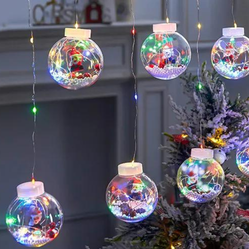 Varal de Luzes Decorativas Natalinas - Neohousi