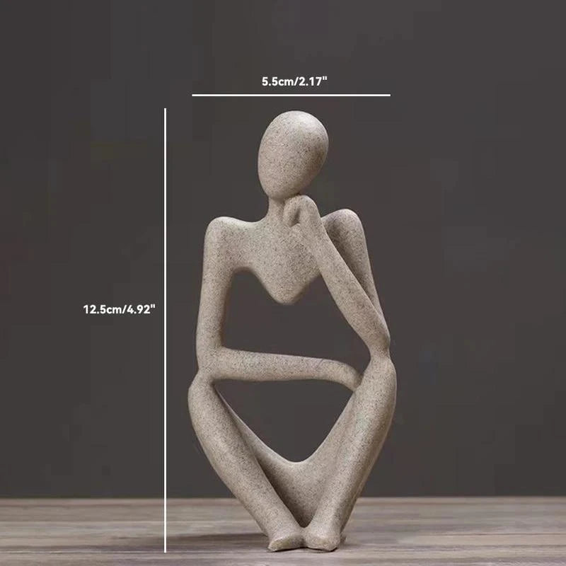 Escultura Decorativa O Pensador - Neohousi