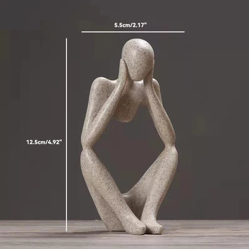 Escultura Decorativa O Pensador - Neohousi