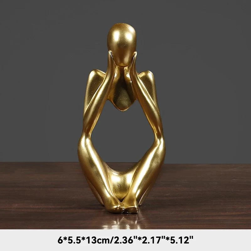 Escultura Decorativa O Pensador - Neohousi