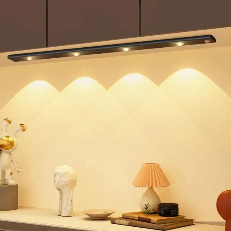 Luminária Led Inteligente com Sensor Noturno de Movimento 3 Cores - Neohousi