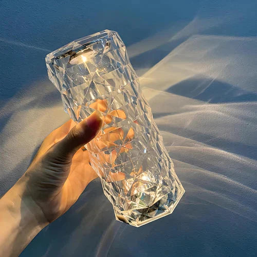 Luminária de Mesa Cristal LED USB Sensível ao Toque 16 cores - Neohousi