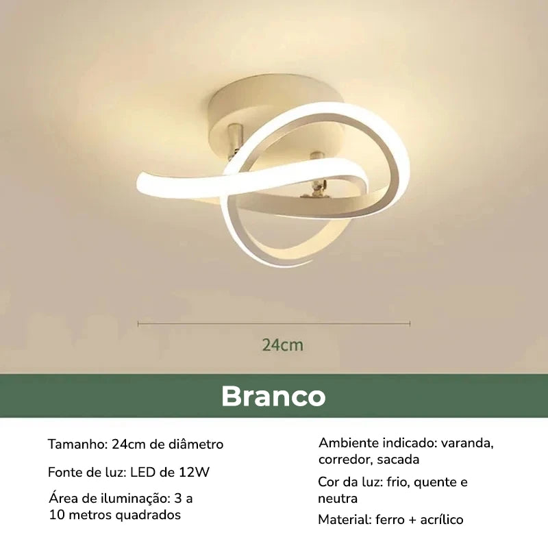 Lustre Led Minimalista Neohousi - Neohousi