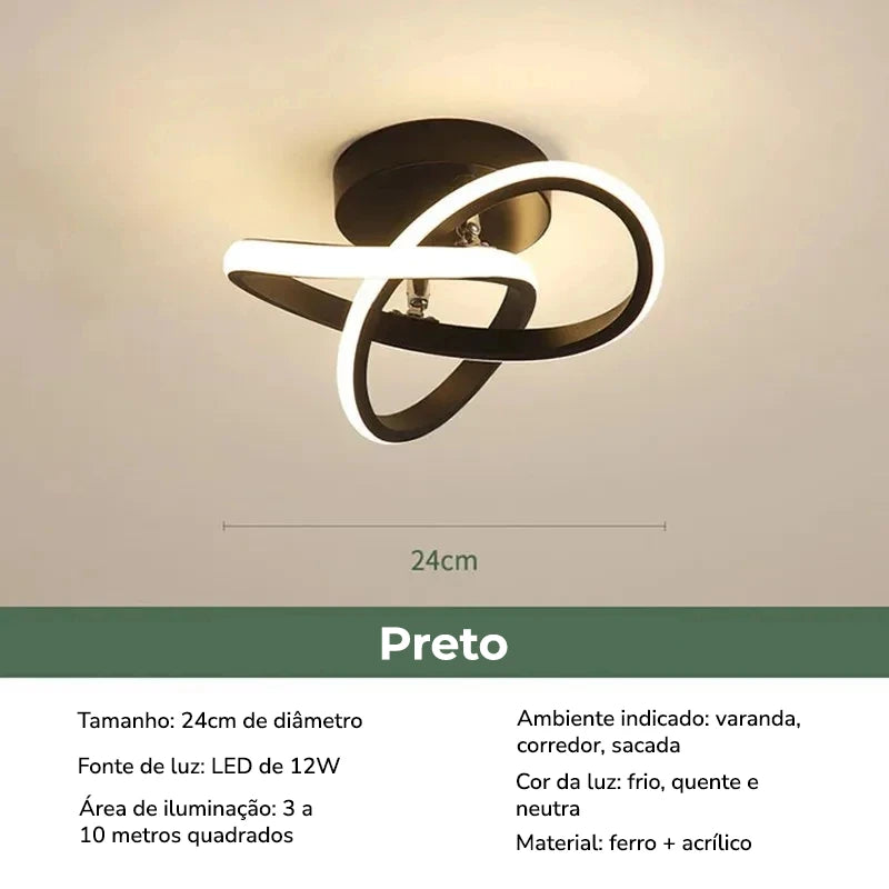 Lustre Led Minimalista Neohousi - Neohousi