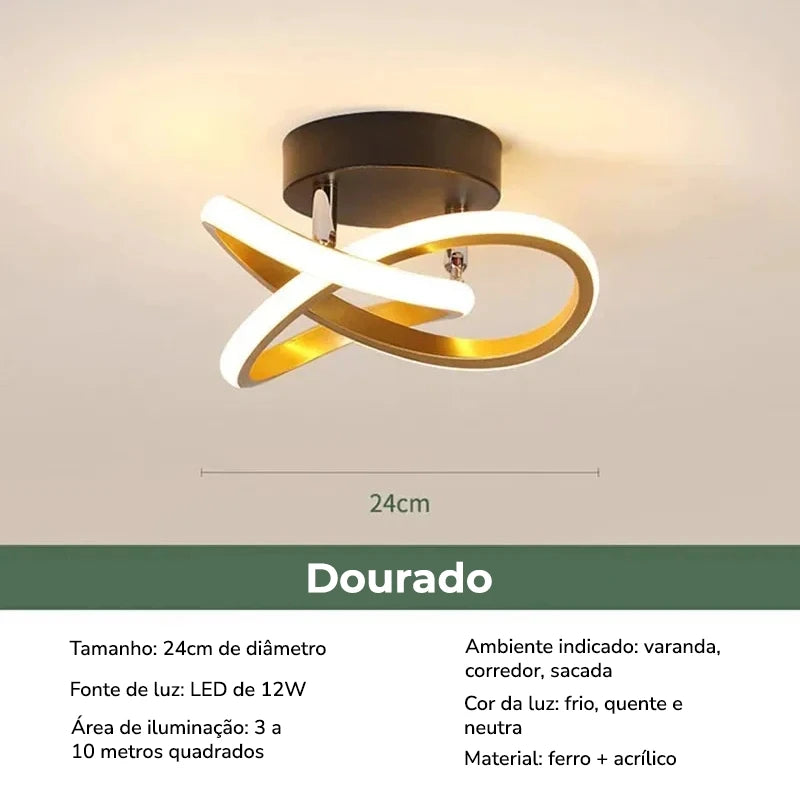 Lustre Led Minimalista Neohousi - Neohousi