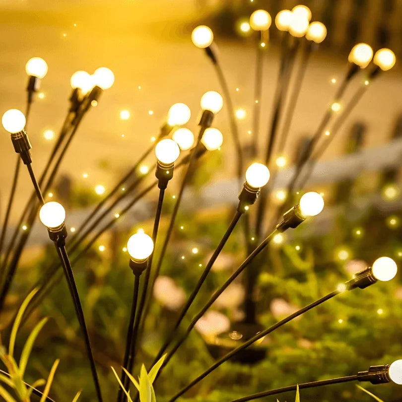 Luz Solar de Led Efeito Vagalume para Jardim - Neohousi