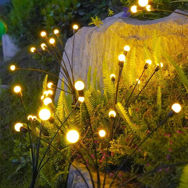 Luz Solar de Led Efeito Vagalume para Jardim - Neohousi