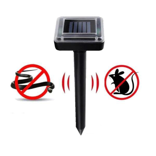 Repelente Solar Ultrassônico à Prova d'Água - Afasta Ratos, Cobras, Insetos e Pombos - Neohousi