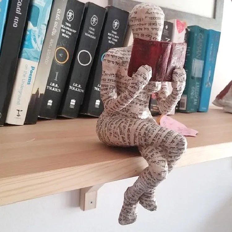 Escultura Decorativa O Leitor - Neohousi