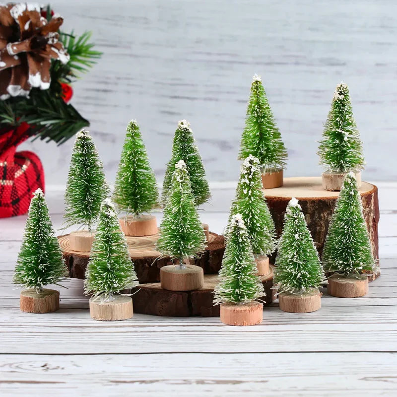 Conjunto Mini Árvores de Natal - Neohousi