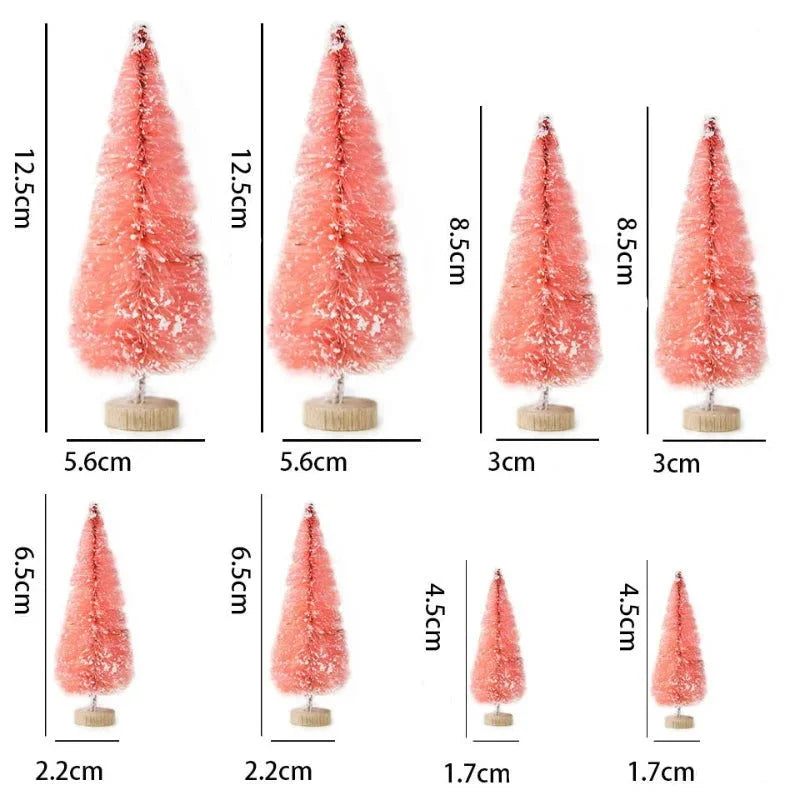 Conjunto Mini Árvores de Natal - Neohousi