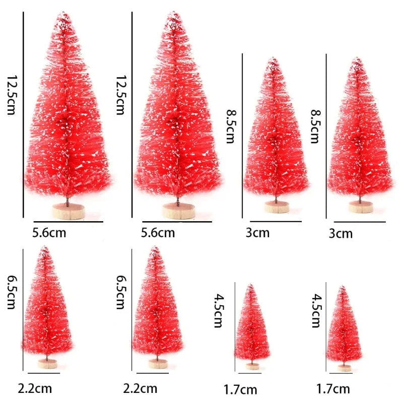 Conjunto Mini Árvores de Natal - Neohousi