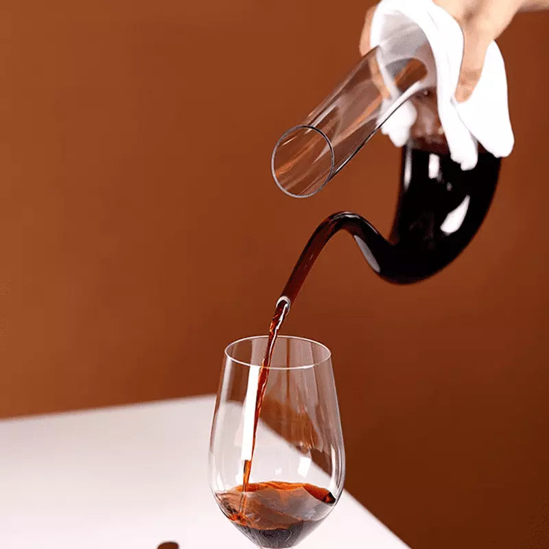 Decanter de Vinho Cristal Cisne - Neohousi