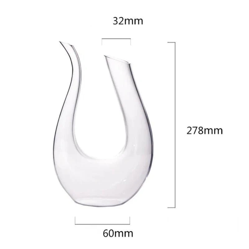 Decanter de Vinho Cristal Cisne - Neohousi
