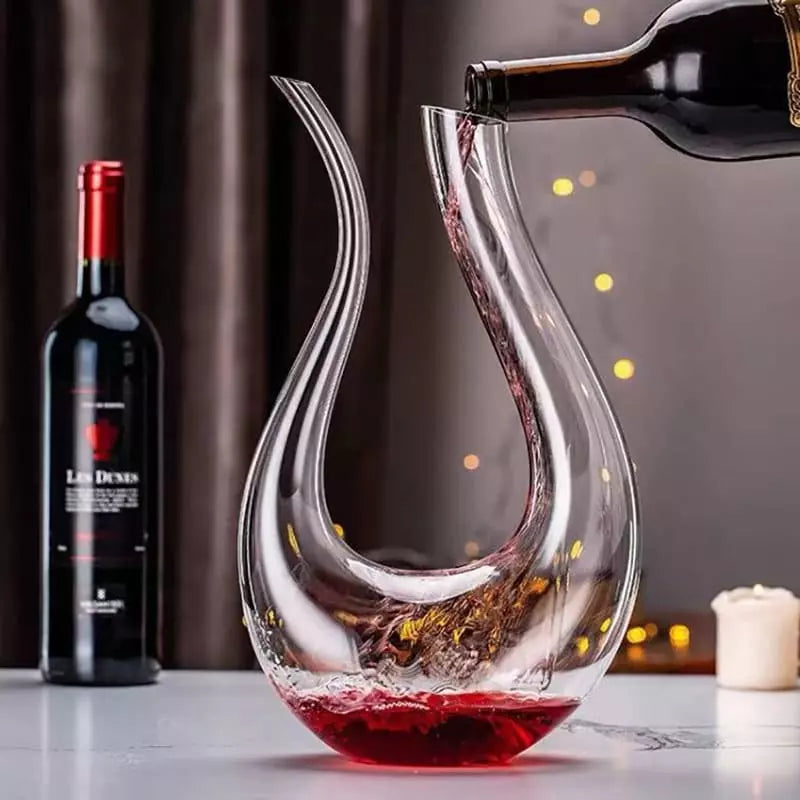 Decanter de Vinho Cristal Cisne - Neohousi