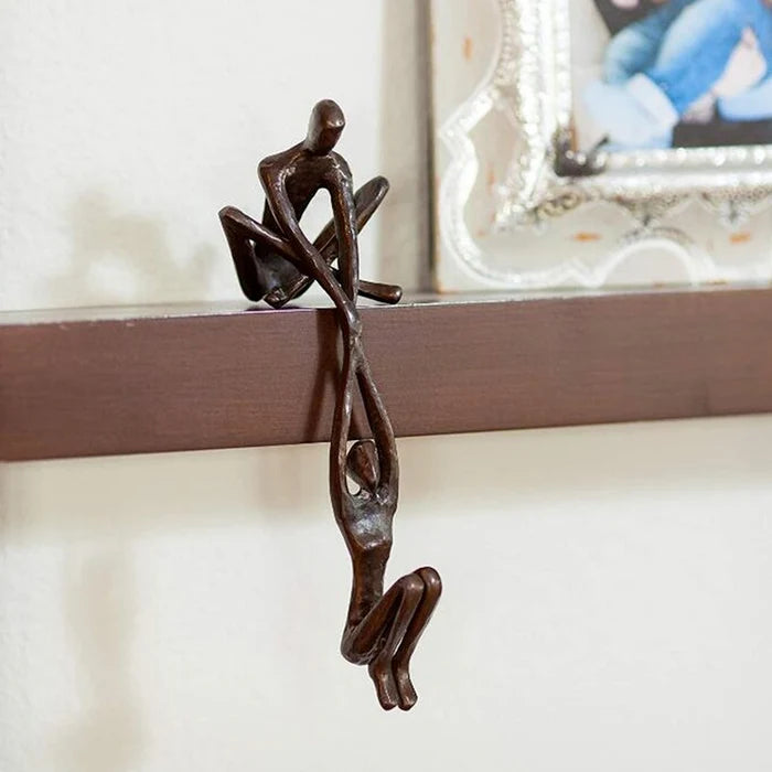 Escultura Decorativa Casal Ornamental - Neohousi