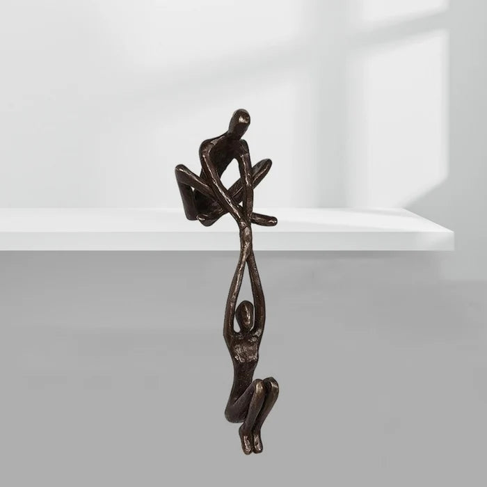 Escultura Decorativa Casal Ornamental - Neohousi