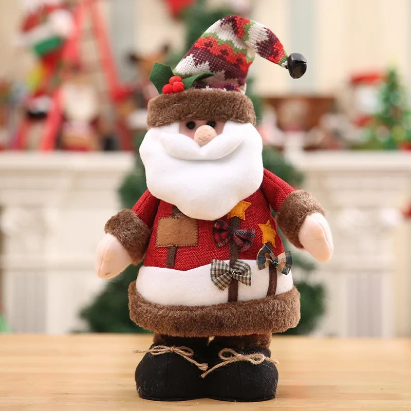 Decoração de Natal Conjunto Noel Boneco de Neve e Rena - Neohousi