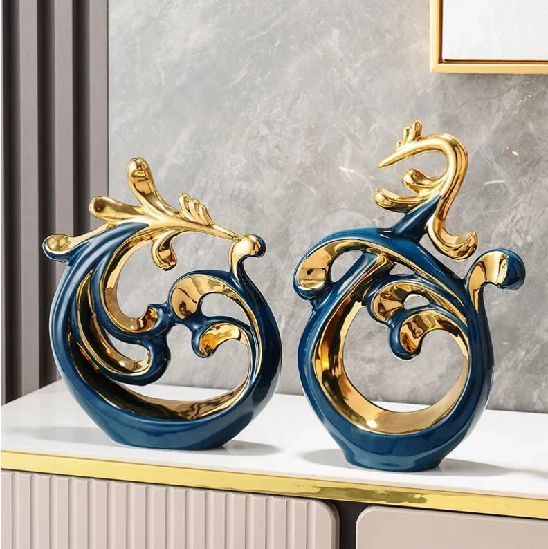 Escultura Decorativa Fênix - Neo Elegance - Neohousi