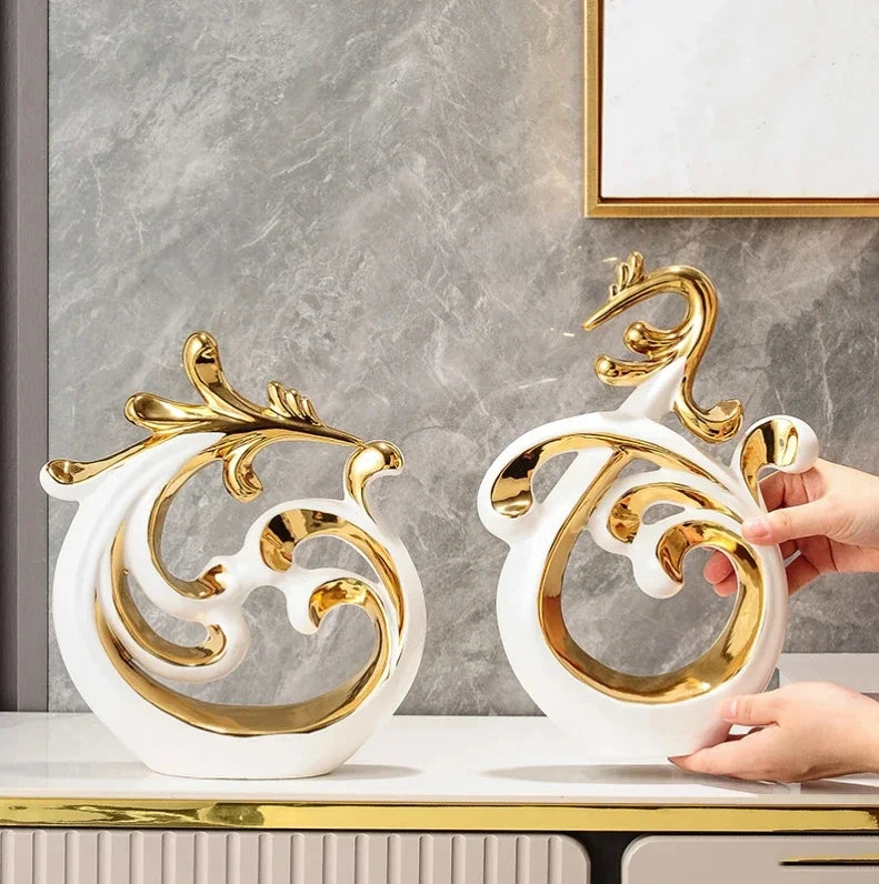 Escultura Decorativa Fênix - Neo Elegance - Neohousi