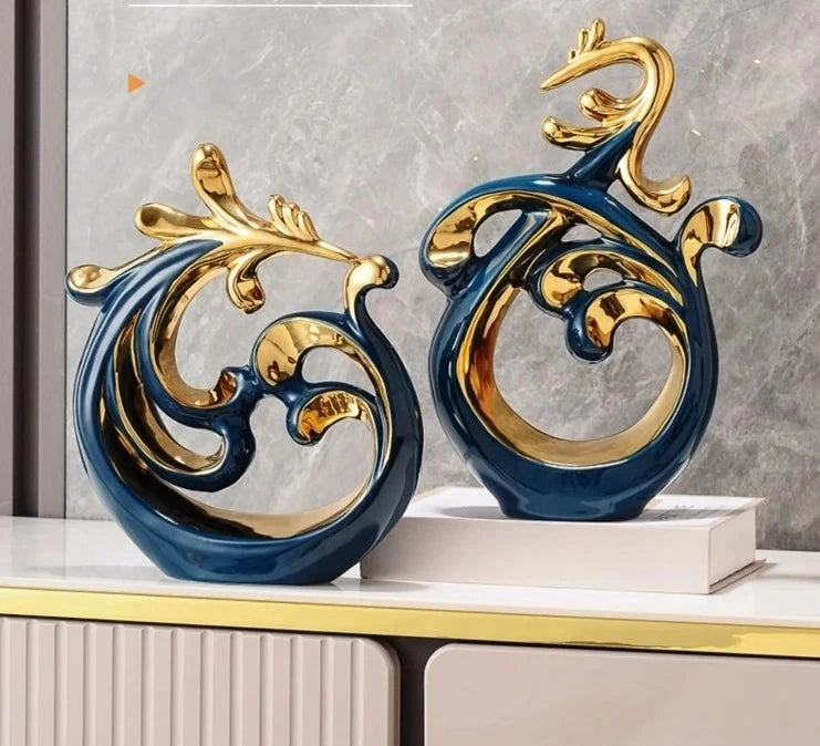Escultura Decorativa Fênix - Neo Elegance - Neohousi