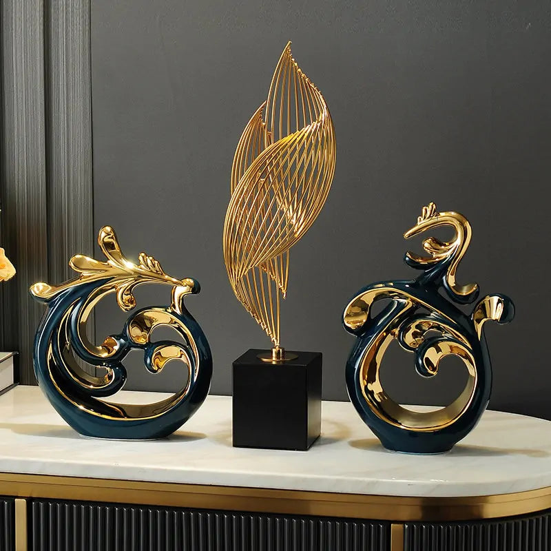 Escultura Decorativa Fênix - Neo Elegance - Neohousi
