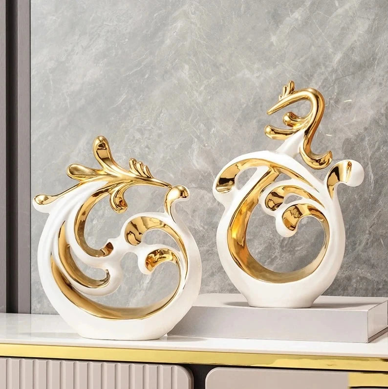 Escultura Decorativa Fênix - Neo Elegance - Neohousi