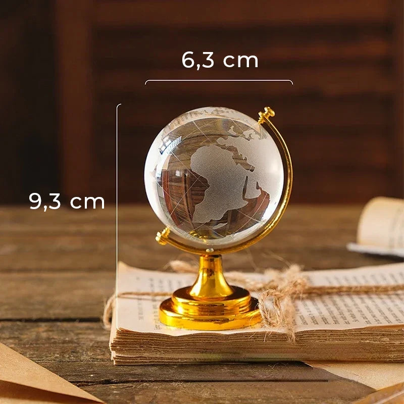 Globo de Cristal Atlas para Mesa - Neohousi