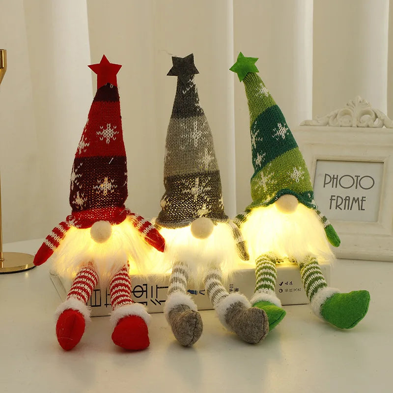 Gnomo Natalino Luminoso com Led - Neohousi