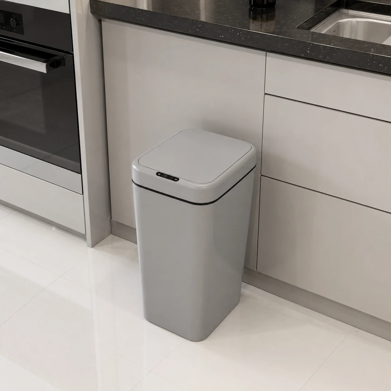 Lixeira Automática Inteligente 20 Litros com Sensor de Movimento