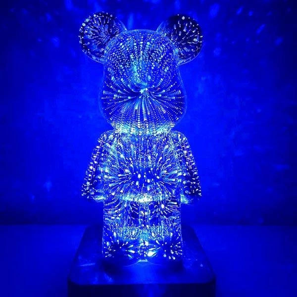 Luminária de Mesa Ursinho em Festa - Neohousi
