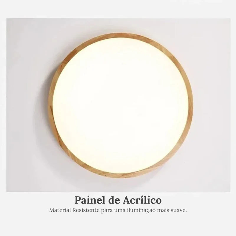 Luminária de Teto Plafon Oak - Neohousi