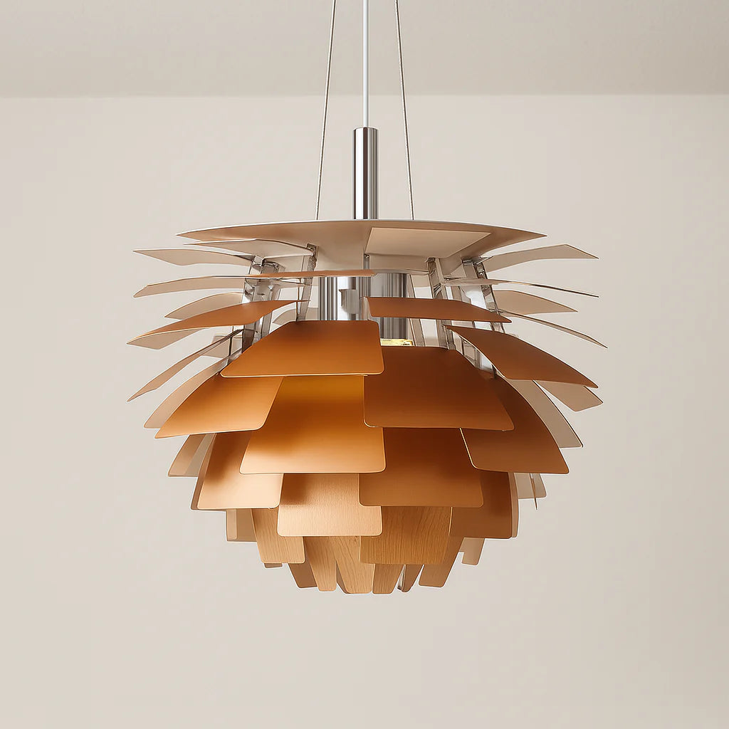 Luminária Pendente Moderna Minimalista Metal Bloom