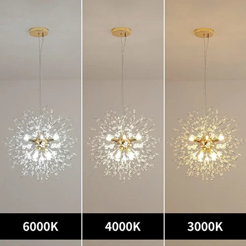 Luminária Pendente Moderno Minimalista Dente de Leão