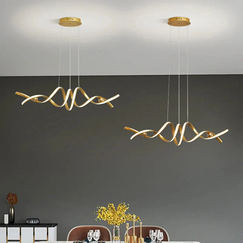 Lustre Pendente Helix Led - Neohousi