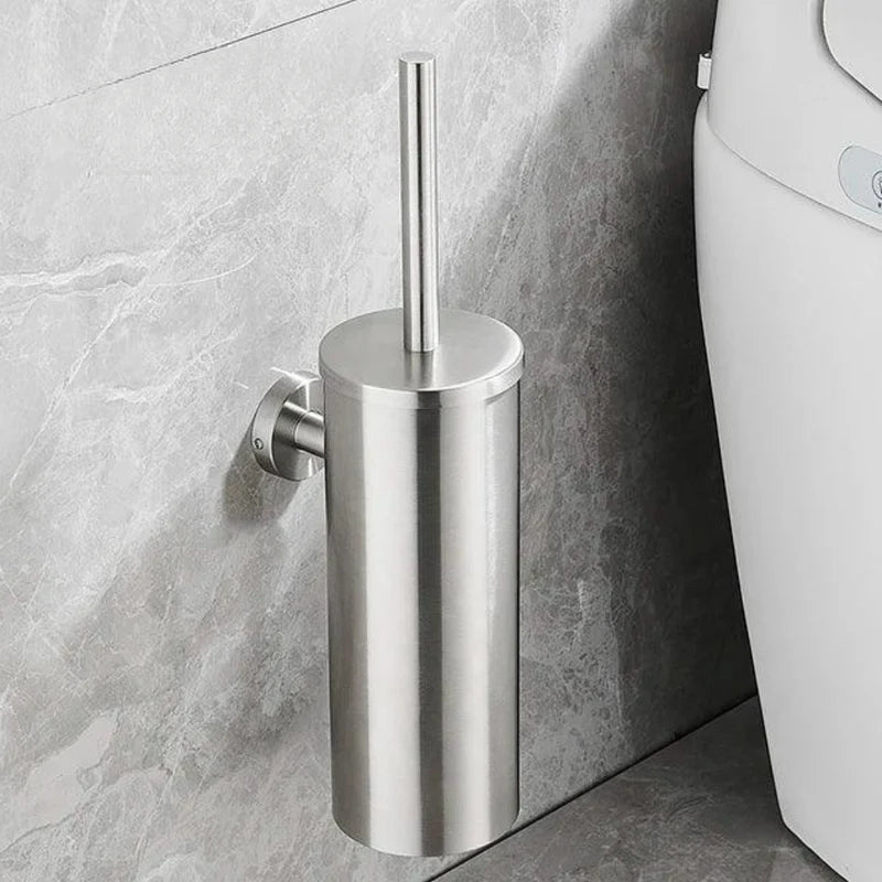 Porta Escova de Banheiro em Inox - Neohousi