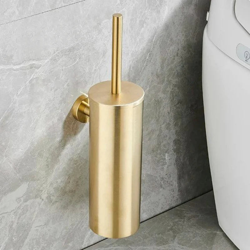 Porta Escova de Banheiro em Inox - Neohousi
