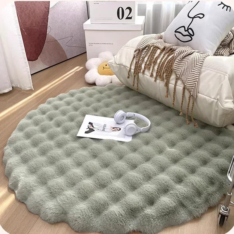 Tapete Redondo Soft Plush Neohousi - Neohousi