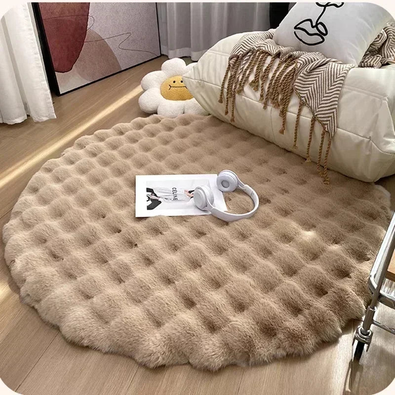 Tapete Redondo Soft Plush Neohousi - Neohousi