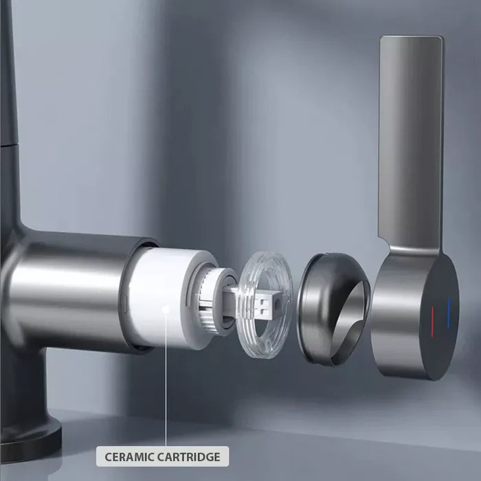 Torneira Gourmet Digital HydroTech com Sensor de Temperatura - Neohousi