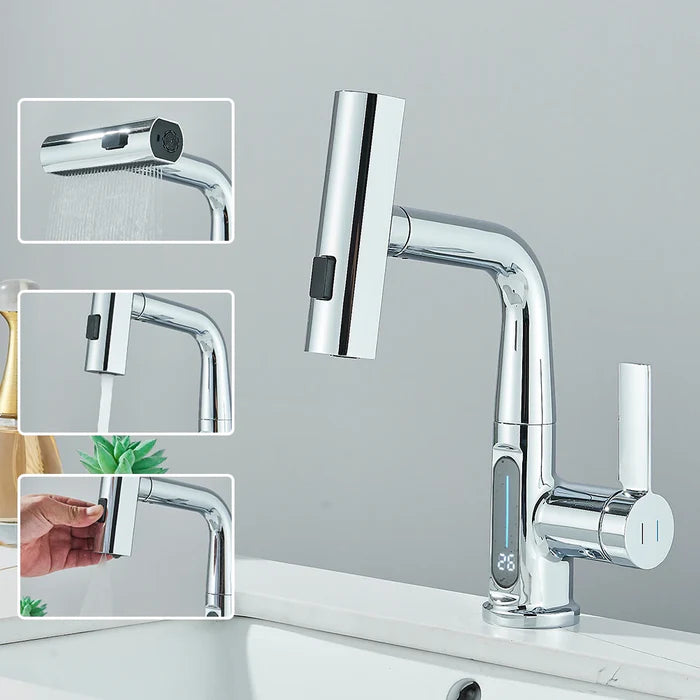 Torneira Gourmet Digital HydroTech com Sensor de Temperatura - Neohousi