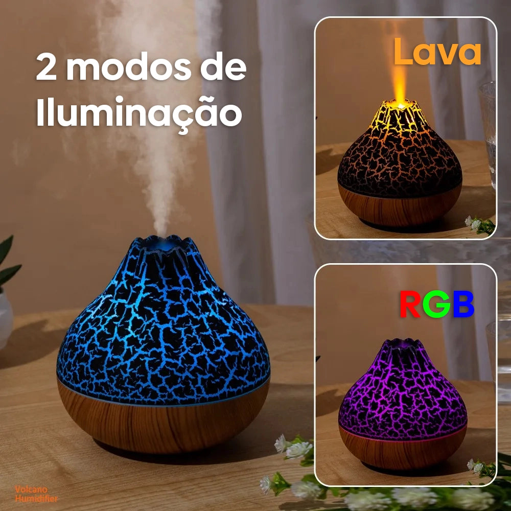 Umidificador e Difusor NeoVolcano - Neohousi