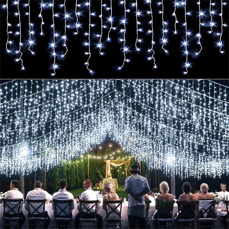 Varal de Luzes de Natal Brilhante 5 Metros Neohousi - Neohousi