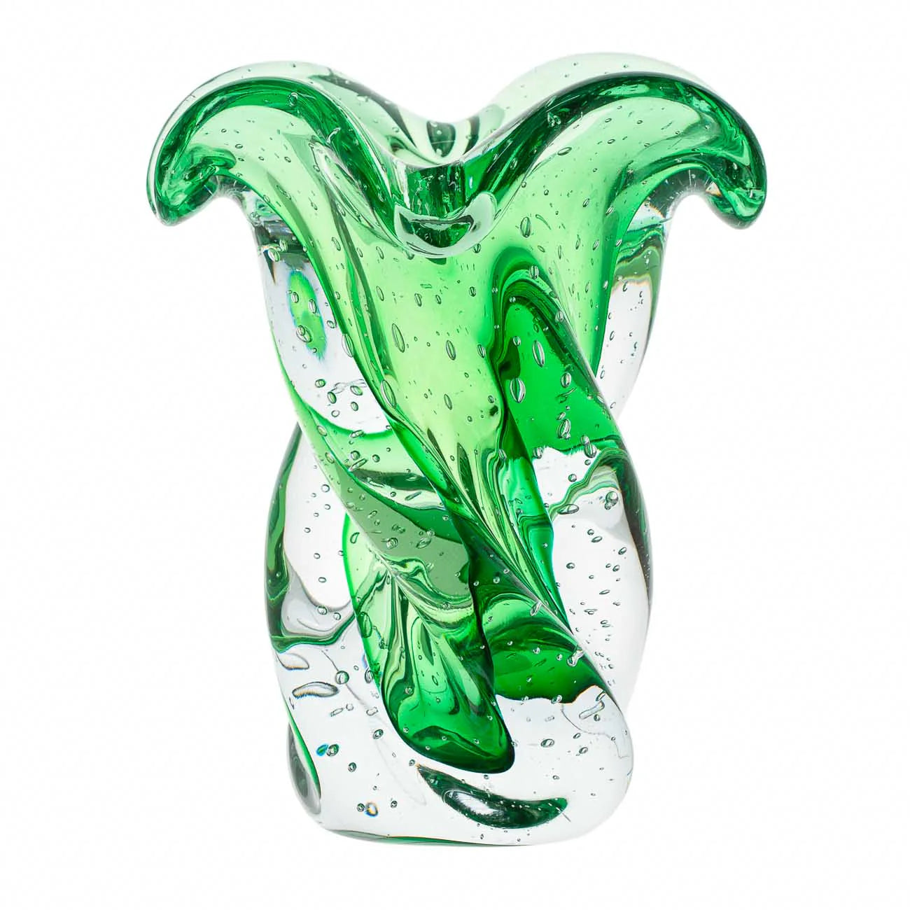 Vaso Decorativo em Murano Onda
