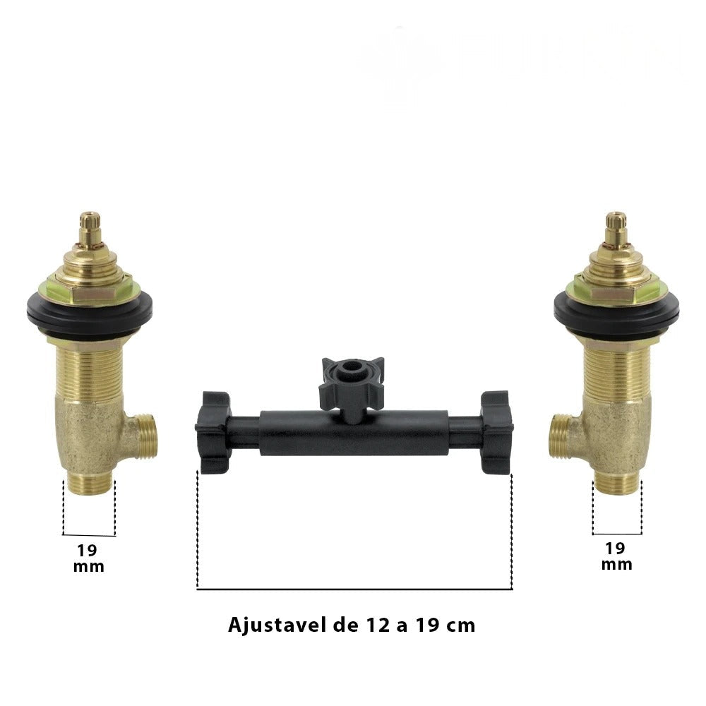 Torneira para Banheiro e Lavabo com Misturador - Geometry - Neohousi