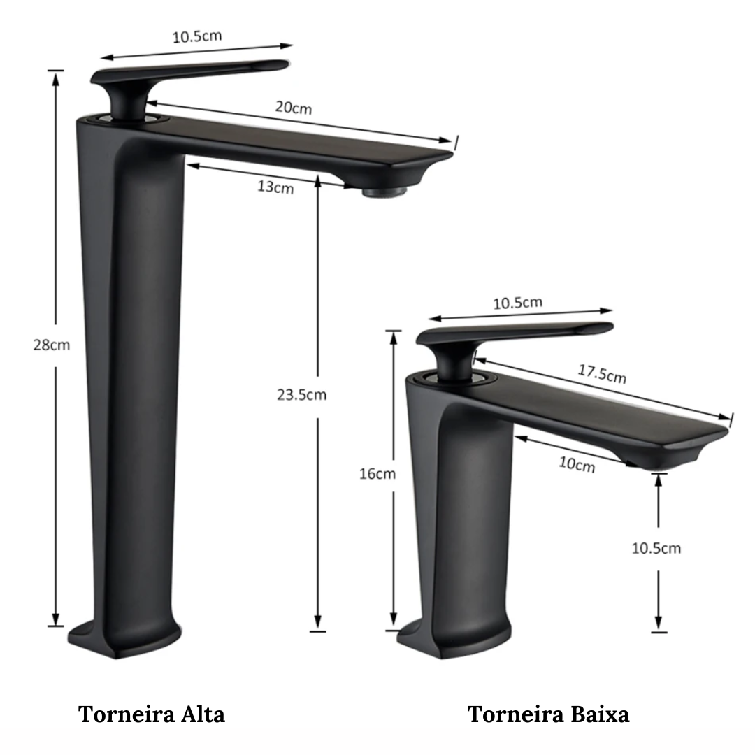 Torneira para Banheiro Monocomando - Pinnacle - Neohousi
