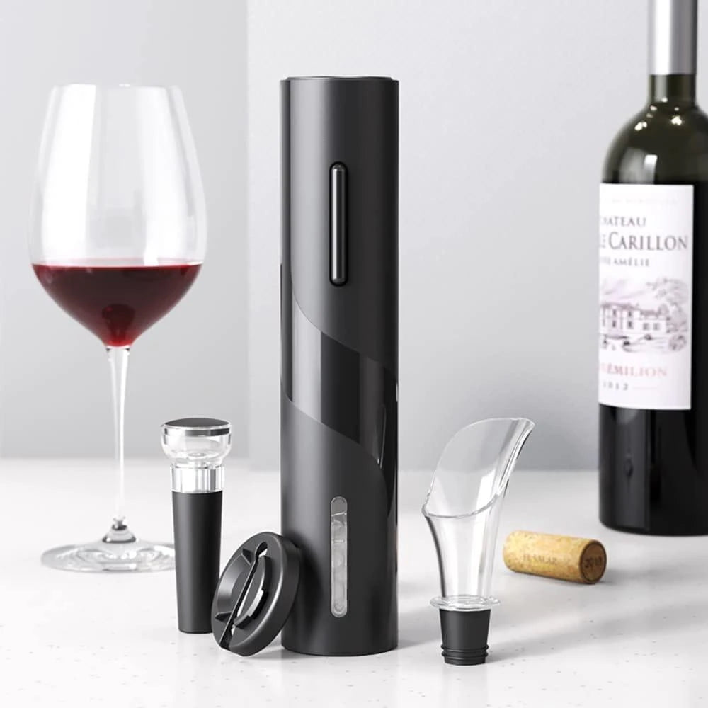 Abridor de Vinho Elétrico EasyWine + 3 Brindes Grátis - Neohousi