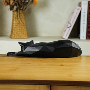 Escultura Lazy Cat - Neohousi