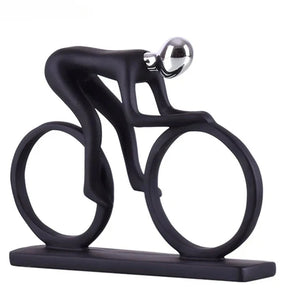 Estátua Ciclista Minimalista - Neohousi